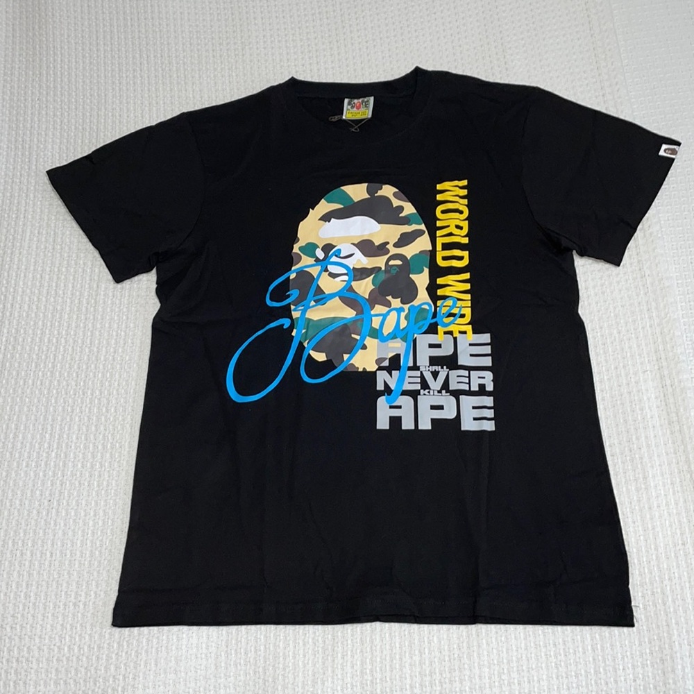 Bape World Wide shirt 2022 summer